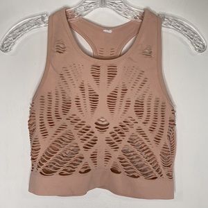 90 Degree Yoga Vixen Fitted Crop Tank